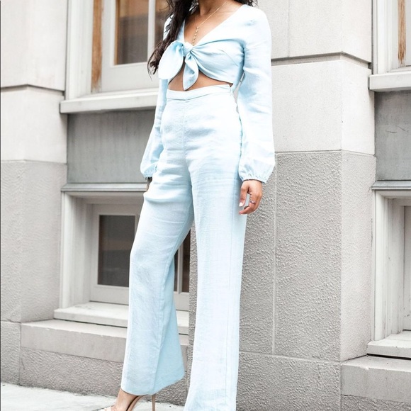 Line & Dot Pants - Line & Dot Lindsay Jumpsuit Line & Dot Pants - Line & Dot Lindsay Jumpsuit